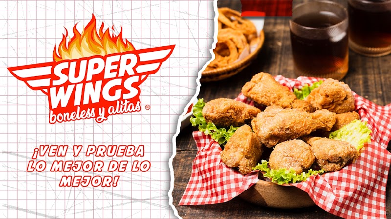 Super Wings Boneless Y Alitas