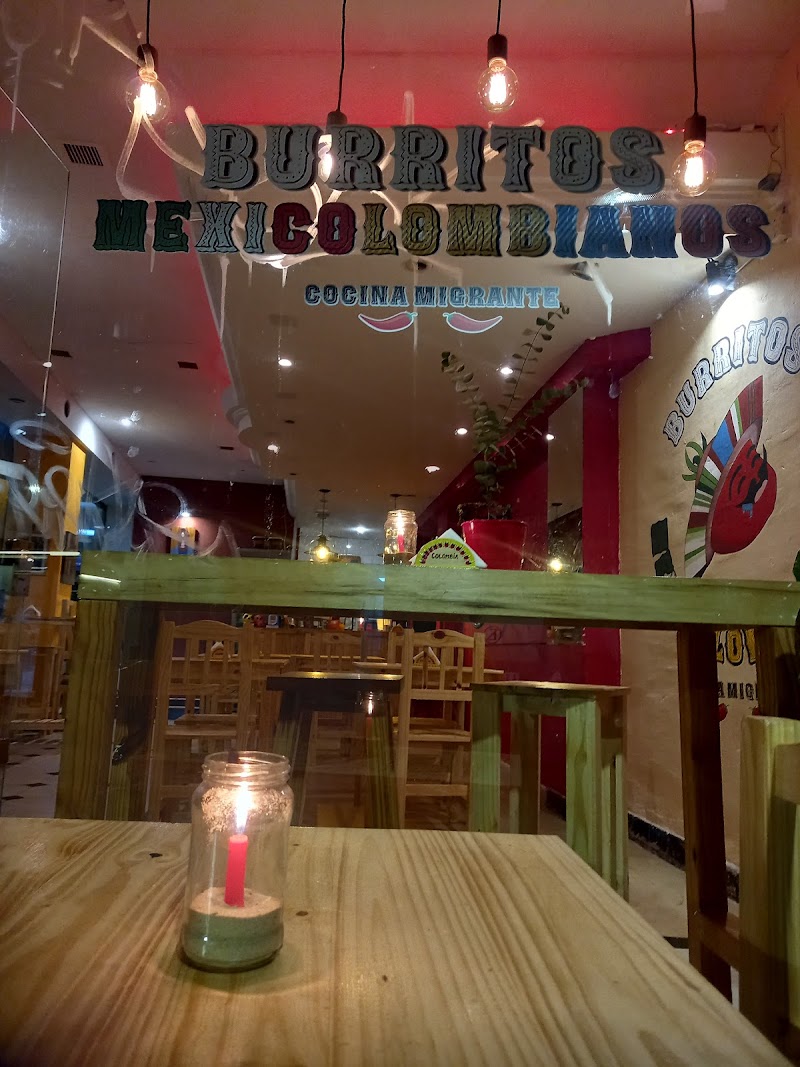 Burritos Mexicolombianos