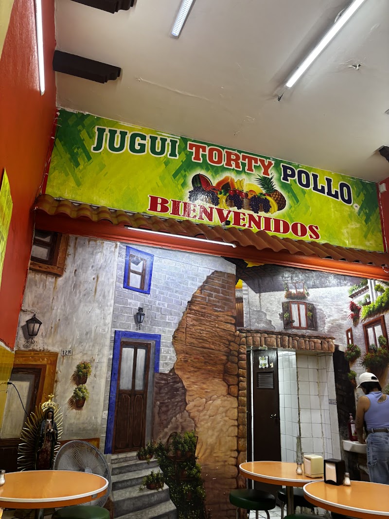Jugui torty pollo