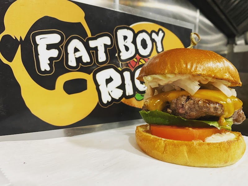 Fat boy ricks Burgers