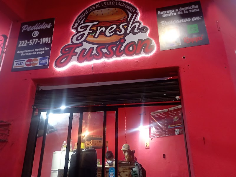 Fresh Fussion burger