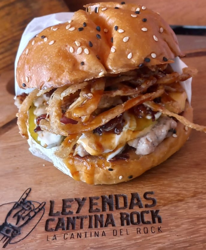 leyendas hamburguesas y rock