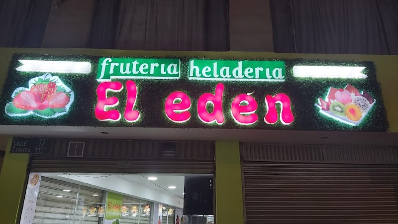 Frutería heladería el eden