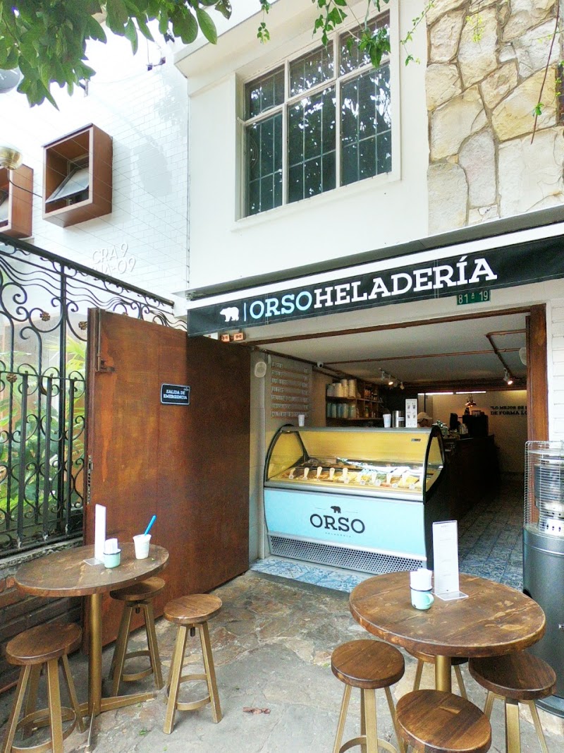 ORSO HELADERÍA Calle 81