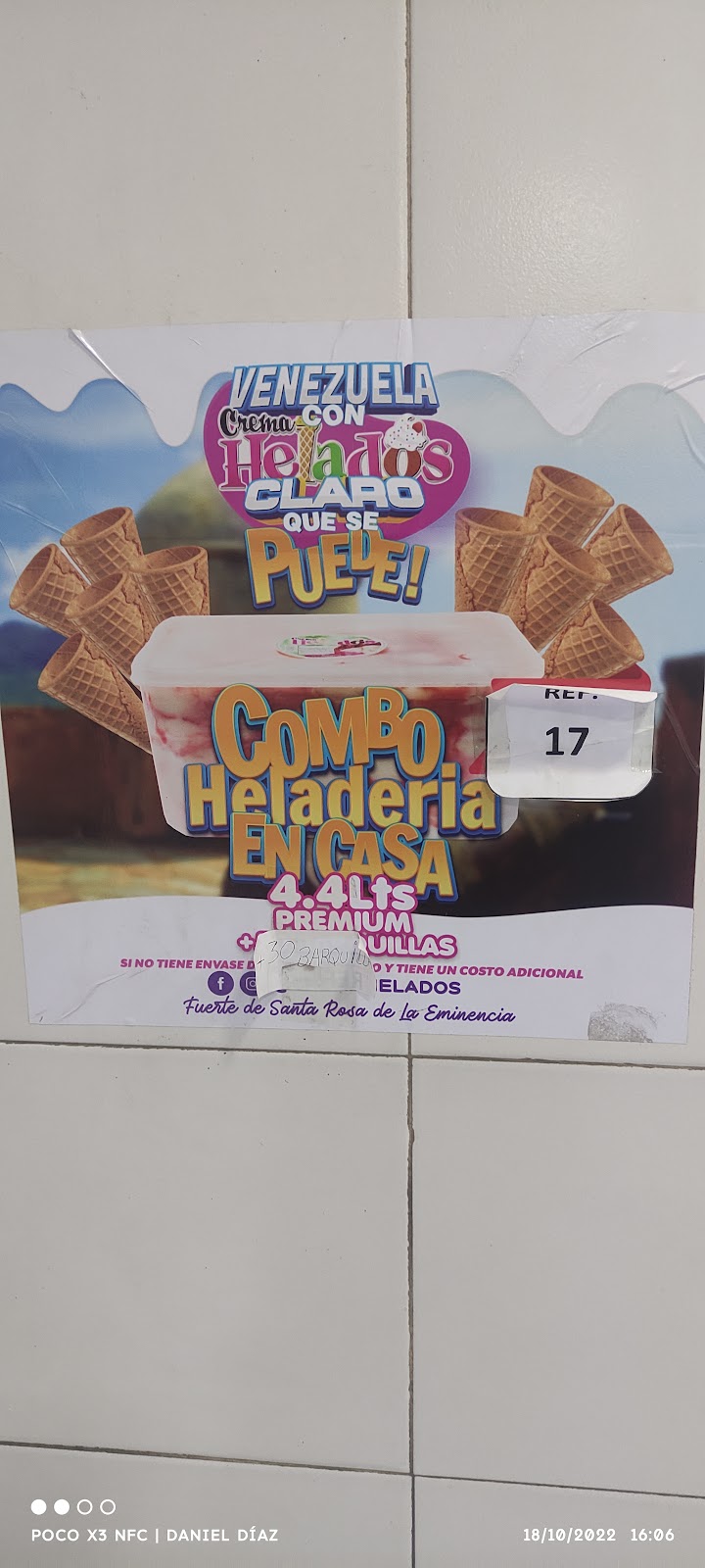 Crema Helados Nueva Granada