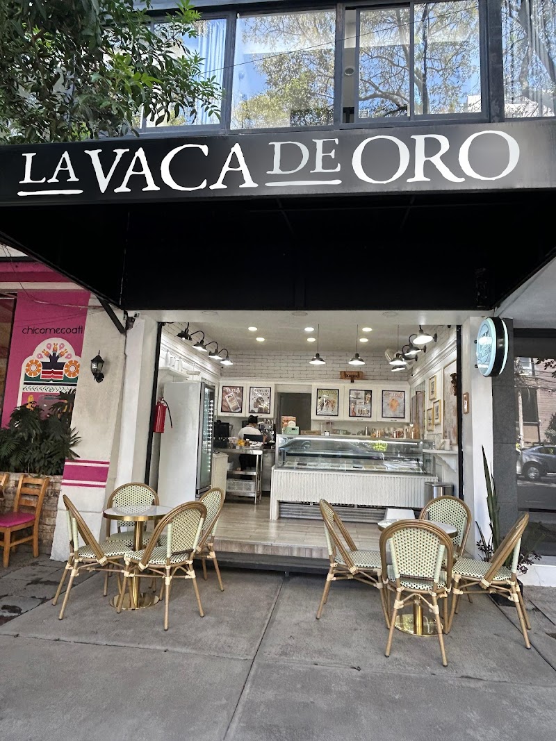 Heladería La Vaca de Oro (Nápoles CDMX)