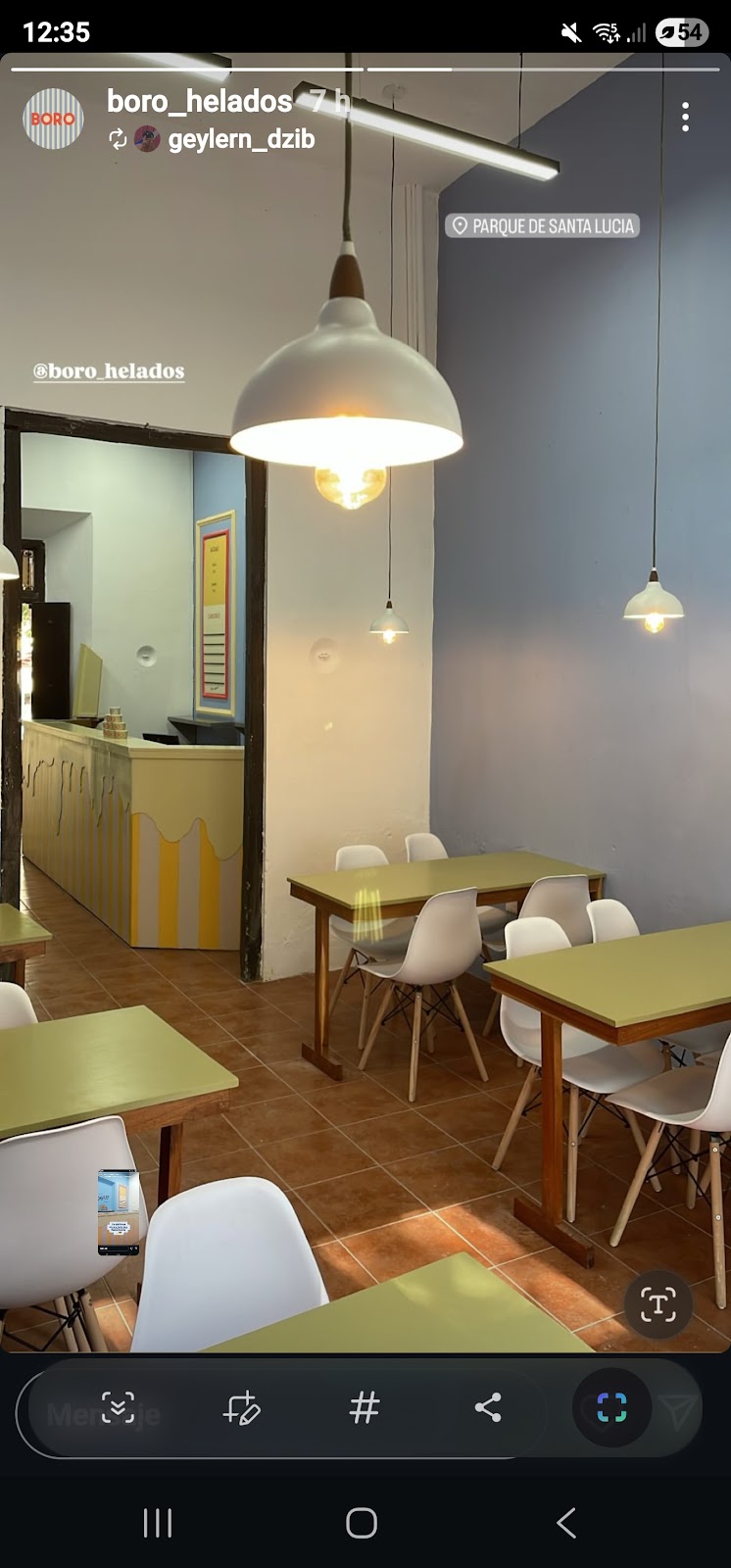 Helados Boro Santa Lucia