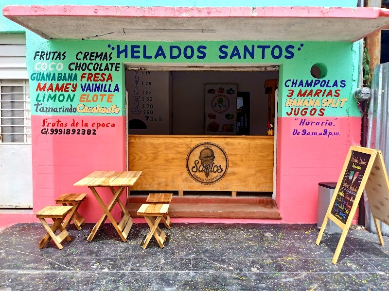 Helados santos Sucursal Mérida