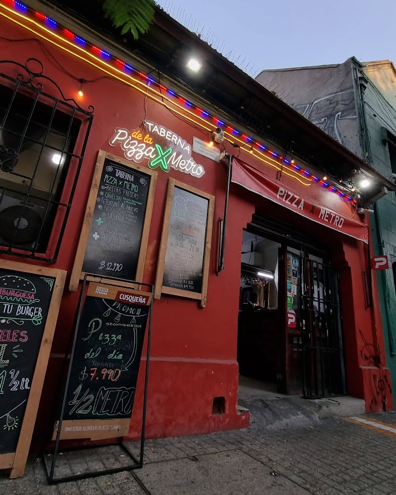 Taberna de la Pizza x Metro
